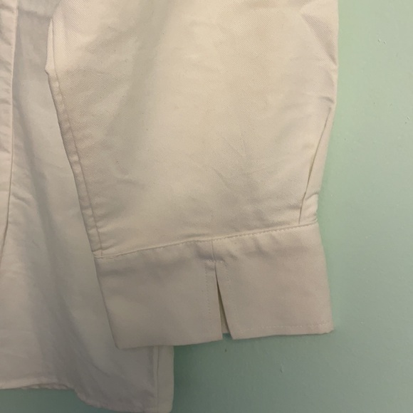 3/$18, 🌼Land’s End classic white button down shirt size 4 - Picture 4 of 8